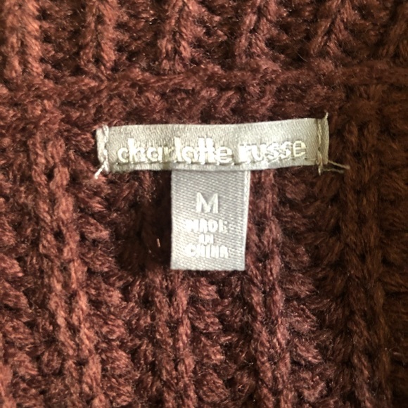 Charlotte Russe long sleeve with back cutout - Picture 4 of 6